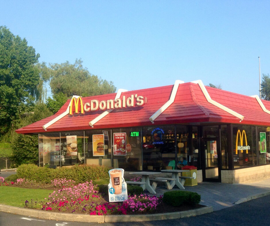 McDonald's franchise store