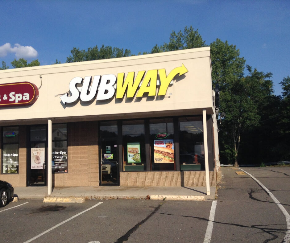 Subway franchise store