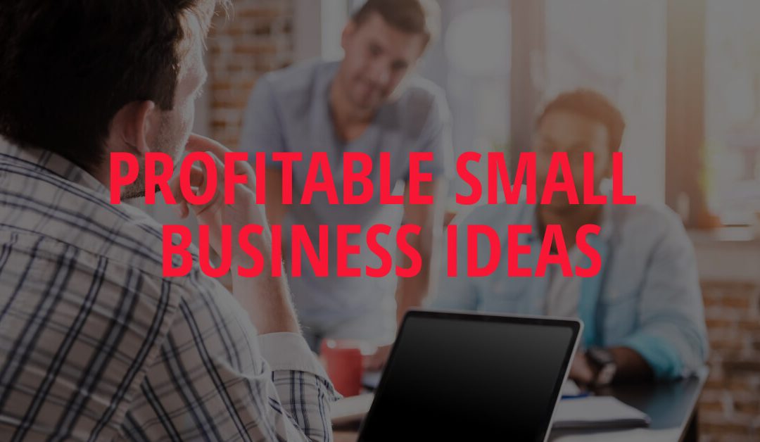 Profitable Small Business Ideas You Can Use